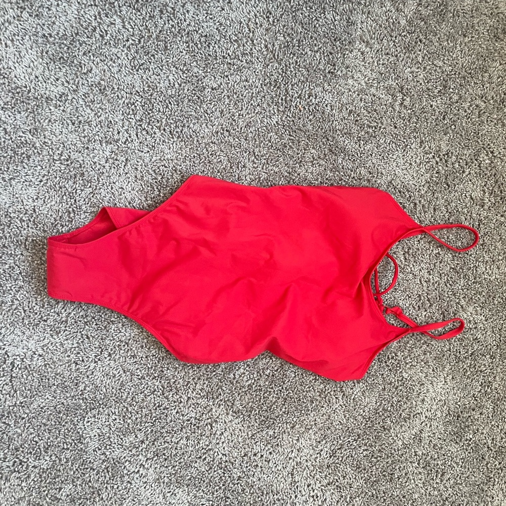 TA3 Red Swim Suit